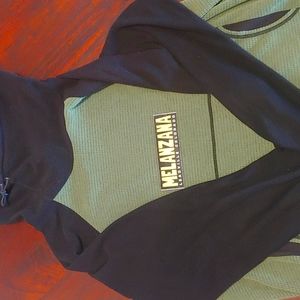 Melanzana microgrid hoody